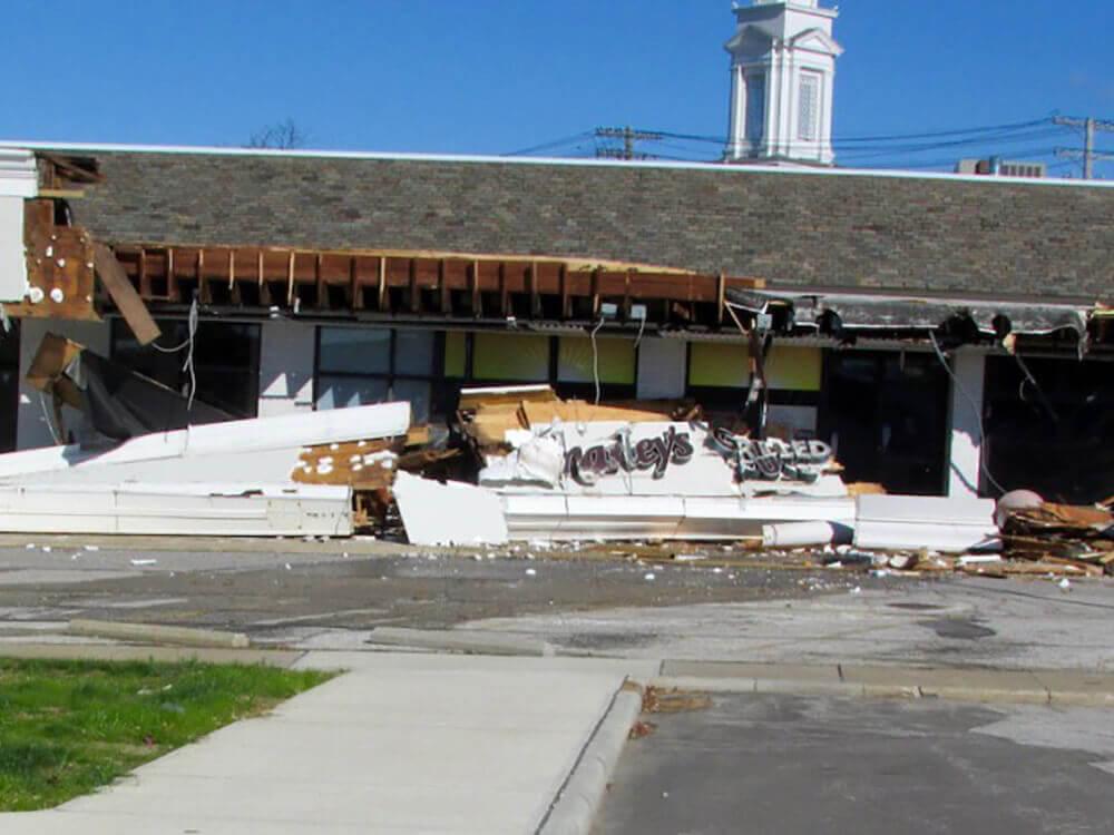 Demolition begins at Van Aken Center